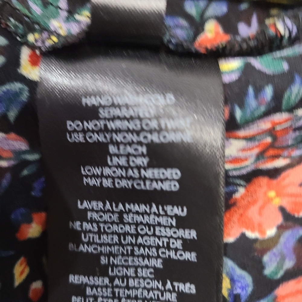 Anthropologie Floral Oversized Swing Dress Size Small - Picture 9 of 11